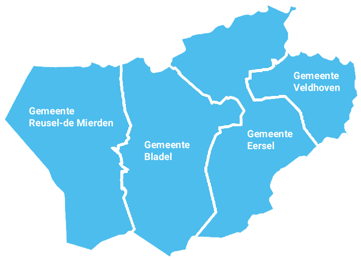 Plattegrond Reusel-de Mierden